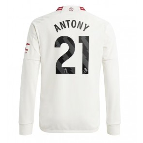 Manchester United Antony #21 Tredjetröja 2023-24 Långärmad